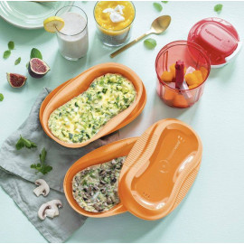 Ємність Bravo Delight Tupperware 430 мл оранжева