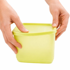 Контейнер Tupperware Кубікс 1 л лимонний