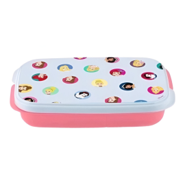 Ланчбокс Tupperware 600 мл «Принцеси Disney» з розділювачем