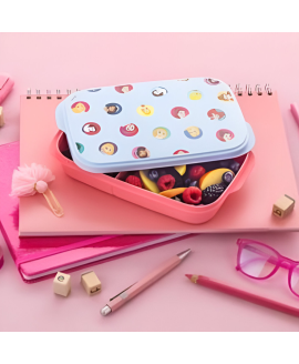 Ланчбокс Tupperware 600 мл «Принцеси Disney» з розділювачем
