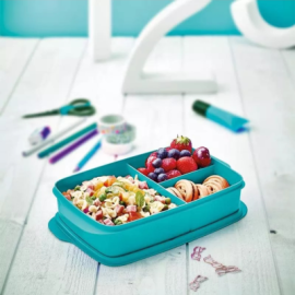 Ланчбокс Tupperware 1 л «Здоровий перекус» з розділювачами