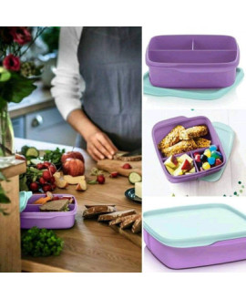 Ланчбокс Tupperware 550 мл «Школяр» з розділювачами