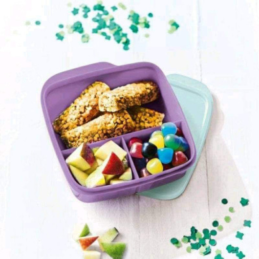 Ланчбокс Tupperware 550 мл «Школяр» з розділювачами
