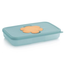 Контейнер Tupperware 650 мл для вологих серветок із клапаном, бірюзовий