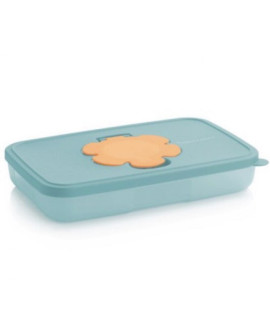 Контейнер Tupperware 650 мл для вологих серветок із клапаном, бірюзовий