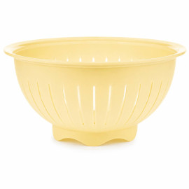 Набір Чарівність Tupperware чаша 4,3 л з герметичною кришкою та друшляк блідо-жовтий