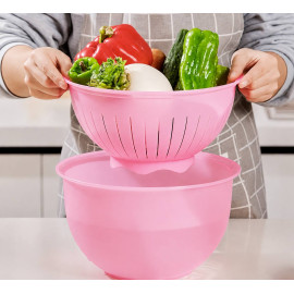 Набір Чарівність Tupperware чаша 4,3 л з герметичною кришкою та друшляк