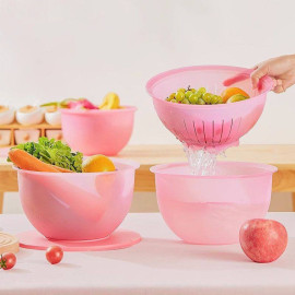 Набір Чарівність Tupperware чаша 4,3 л з герметичною кришкою та друшляк