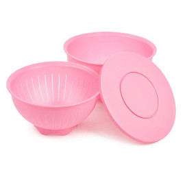 Набір Чарівність Tupperware чаша 4,3 л з герметичною кришкою та друшляк